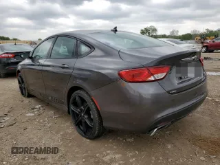 2015 Chrysler 200 S with VIN 1C3CCCDGXFN610811, listed as a Copart auction lot 55024335 with Not Provided miles and Clean Title. Bid and sale history available at carsss.com. Image 2.