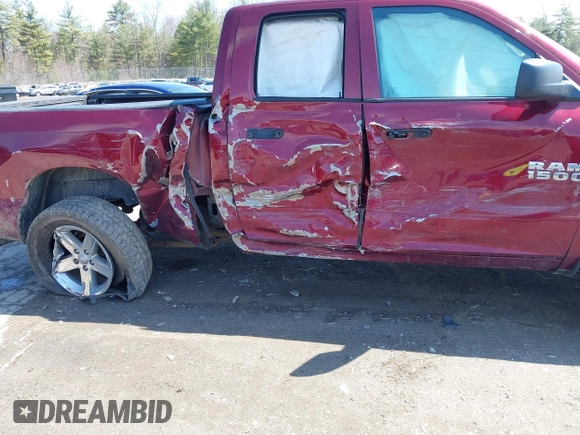 2018 Ram 1500 Express z VIN 1C6RR7FGXJS265225, wystawiony jako IAAI lot #42026301 z przebiegiem 109 131 mil mil oraz . Historia ofert i sprzedaży dostępna na DreamBid. Obrazek 6.