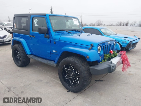 2014 Jeep Wrangler Arctic z VIN 1C4GJWBG3EL313350, wystawiony jako IAAI lot #41442520 z przebiegiem Nie podano mil oraz . Historia ofert i sprzedaży dostępna na DreamBid. Obrazek 1.