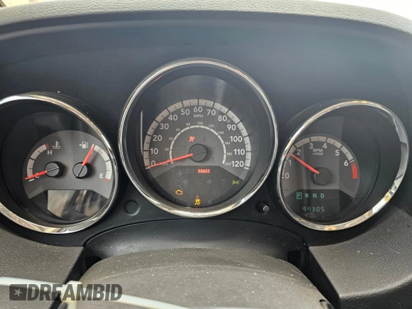 2011 Dodge Caliber Mainstreet with VIN 1B3CB3HA6BD182726, listed as a Copart auction lot 50909755 with 99,305 mi miles and Salvage Title. Bid and sale history available at carsss.com. Image 9.
