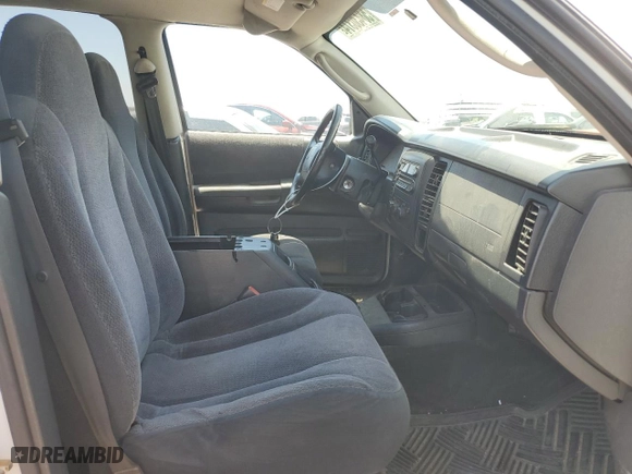 2004 Dodge Dakota SLT with VIN 1D7HL48K94S589444, listed as a Copart auction lot 58430314 with 126,032 mi miles and Salvage Title. Bid and sale history available at carsss.com. Image 7.