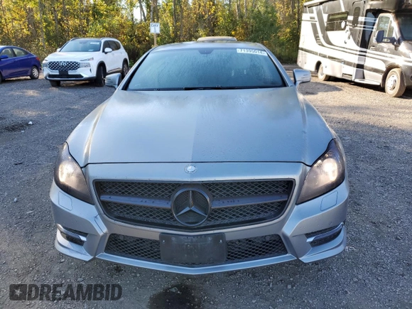 2012 Mercedes-Benz CLS-Class CLS 550 with VIN WDDLJ9BB0CA044839, listed as a Copart auction lot 71395014 with 155,118 mi miles and Salvage Title. Bid and sale history available at carsss.com. Image 5.