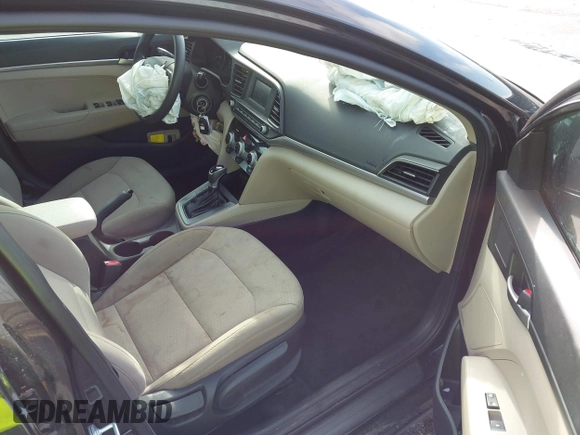 2019 Hyundai Elantra SE with VIN 5NPD74LF8KH477320, listed as a IAAI auction lot 41929771 with 51,395 mi miles and . Bid and sale history available at DreamBid. Image 5.