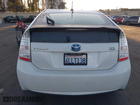2010 Toyota Prius II with VIN JTDKN3DU9A1082251, listed as a IAAI auction lot 41987821 with 335,889 mi miles. Bid and sale history available at carsss.com. Image 13.
