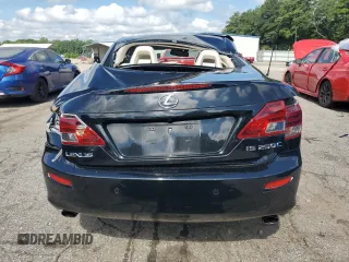 2010 Lexus IS 250 C with VIN JTHFF2C21A2514011, listed as a Copart auction lot 62600795 with 159,785 mi miles and Clean title. Bid and sale history available at DreamBid. Image 6.