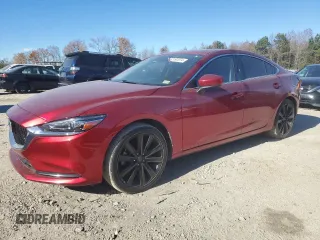 2020 Mazda 6 Grand Touring with VIN JM1GL1TY7L1516772, listed as a Copart auction lot 82192074 with 34,064 mi miles and Salvage Title. Bid and sale history available at carsss.com. Image 1.