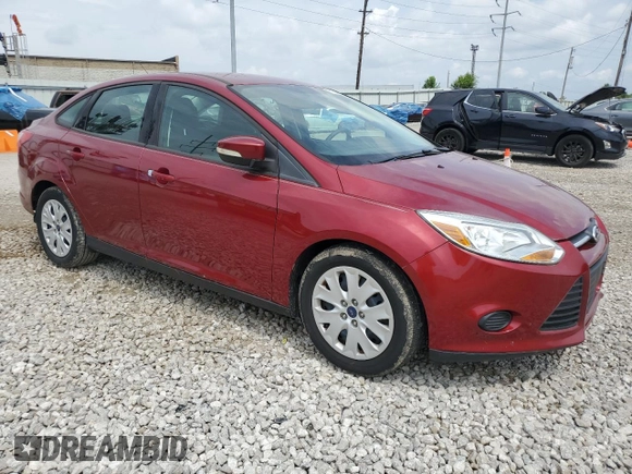 2013 Ford Focus SE with VIN 1FADP3F29DL195078, listed as a Copart auction lot 60838605 with 95,643 mi miles and Salvage title. Bid and sale history available at DreamBid. Image 4.