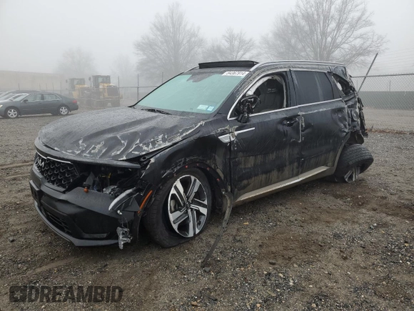 2023 Kia Sorento EX z VIN KNDRHDLG7P5144416, wystawiony jako Copart lot #84367914 z przebiegiem 62 892 mil mil oraz Szkoda całkowita • Salvage title. Historia ofert i sprzedaży dostępna na DreamBid. Obrazek 1.