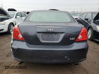 2006 Scion tC with VIN JTKDE177460096700, listed as a Copart auction lot 48343545 with 240,353 mi miles and Salvage Title. Bid and sale history available at carsss.com. Image 6.