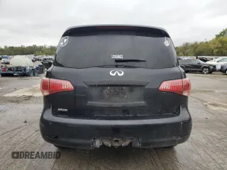 2011 Infiniti QX56 7-passenger with VIN JN8AZ2NE9B9006375, listed as a Copart auction lot 72799494 with 185,281 mi miles and Salvage Title. Bid and sale history available at carsss.com. Image 6.