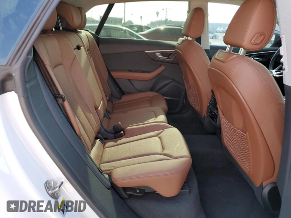 2023 Audi Q8 Premium Plus with VIN WA1BVBF18PD013694, listed as a Copart auction lot 76397744 with 16,763 mi miles and Salvage title. Bid and sale history available at DreamBid. Image 11.