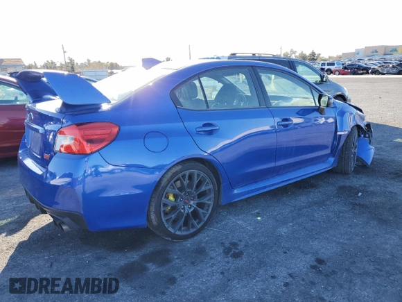 2019 Subaru WRX STI with VIN JF1VA2S60K9827503, listed as a Copart auction lot 49886045 with 59,352 mi miles and Salvage title. Bid and sale history available at DreamBid. Image 3.