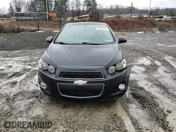 2014 Chevrolet Sonic LTZ with VIN 1G1JE5SB8E4213028, listed as a Copart auction lot 43561105 with 81,457 mi miles and Salvage Title. Bid and sale history available at carsss.com. Image 10.