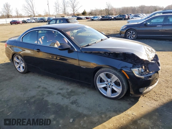 2008 BMW 3 Series 335i with VIN WBAWL73528PX59539, listed as a Copart auction lot 50527865 with 117,733 mi miles and Salvage Title. Bid and sale history available at carsss.com. Image 4.