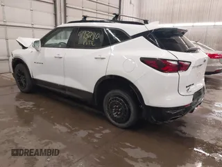 2019 Chevrolet Blazer RS with VIN 3GNKBJRS0KS687271, listed as a IAAI auction lot 41932110 with 80,051 mi miles and . Bid and sale history available at DreamBid. Image 3.