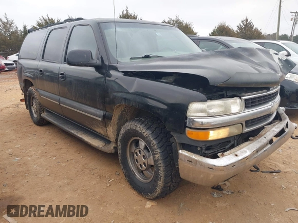 2002 Chevrolet Suburban LS with VIN 3GNEC16Z42G281945, listed as a IAAI auction lot 41419037 with 203,928 mi miles. Bid and sale history available at carsss.com. Image 1.