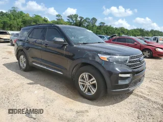 2020 Ford Explorer XLT z VIN 1FMSK7DH1LGD16140, wystawiony jako Copart lot #53114445 z przebiegiem 83 164 mil mil oraz Szkoda całkowita • Salvage title. Historia ofert i sprzedaży dostępna na DreamBid. Obrazek 4.