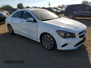 2018 Mercedes-Benz CLA 250 with VIN WDDSJ4GB8JN633067, listed as a Copart auction lot 70597903 with 46,381 mi miles and . Bid and sale history available at DreamBid. Image 4.
