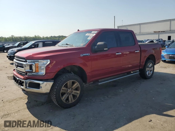 2018 Ford F-150 XL with VIN 1FTEW1EP5JFB82728, listed as a Copart auction lot 63589135 with 133,643 mi miles and Clean title. Bid and sale history available at DreamBid. Image 1.