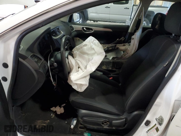 2015 Nissan Sentra SV with VIN 3N1AB7AP6FY353847, listed as a Copart auction lot 50944595 with 117,176 mi miles and Salvage Title. Bid and sale history available at carsss.com. Image 7.