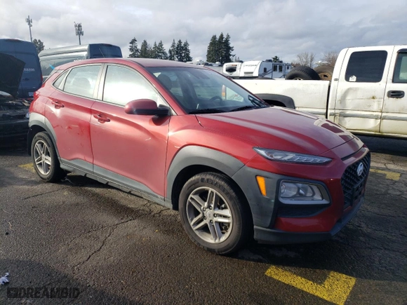2021 Hyundai Kona SE with VIN KM8K1CAA5MU660043, listed as a Copart auction lot 86855424 with 68,826 mi miles and Salvage Title. Bid and sale history available at carsss.com. Image 4.