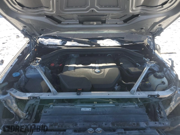 2019 BMW X3 sDrive30i with VIN 5UXTR7C55KLR50096, listed as a Copart auction lot 45906865 with 61,280 mi miles and Salvage Title. Bid and sale history available at carsss.com. Image 12.