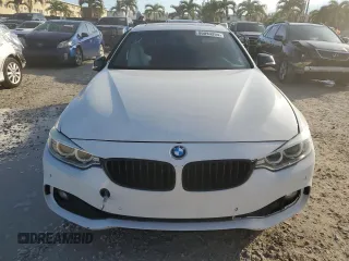 2015 BMW 4 Series 428i with VIN WBA4A5C50FG052177, listed as a Copart auction lot 86093994 with 127,956 mi miles and Salvage Title. Bid and sale history available at DreamBid. Image 5.