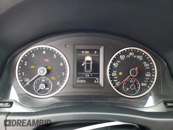 2017 Volkswagen Tiguan S z VIN WVGBV7AX8HK011807, wystawiony jako Copart lot #78723724 z przebiegiem 87 855 mil mil oraz Szkoda całkowita • Salvage title. Historia ofert i sprzedaży dostępna na DreamBid. Obrazek 9.