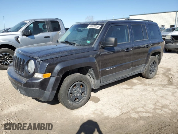 2016 Jeep Patriot Sport z VIN 1C4NJPBB5GD537394, wystawiony jako Copart lot #48520845 z przebiegiem 196 005 mil mil oraz Czysty tytuł • Clean title. Historia ofert i sprzedaży dostępna na DreamBid. Obrazek 1.