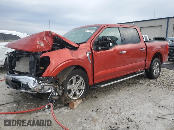 2023 Ford F-150 XL with VIN 1FTFW1E81PKD04451, listed as a Copart auction lot 47299695 with 0 mi miles and Salvage Title. Bid and sale history available at carsss.com. Image 1.