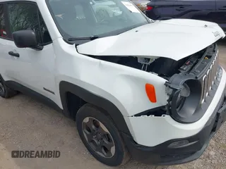 2017 Jeep Renegade Sport with VIN ZACCJBAB4HPG47710, listed as a IAAI auction lot 42024300 with 99,154 mi miles and . Bid and sale history available at carsss.com. Image 18.