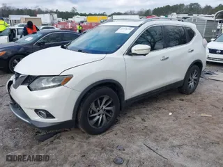 2014 Nissan Rogue SV with VIN 5N1AT2MT5EC826632, listed as a IAAI auction lot 41218395 with 57,176 mi miles. Bid and sale history available at carsss.com. Image 2.
