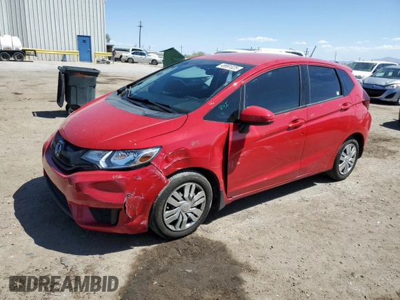 2015 Honda Fit LX with VIN 3HGGK5H52FM770147, listed as a Copart auction lot 49991025 with 98,552 mi miles and Salvage Title. Bid and sale history available at carsss.com. Image 1.