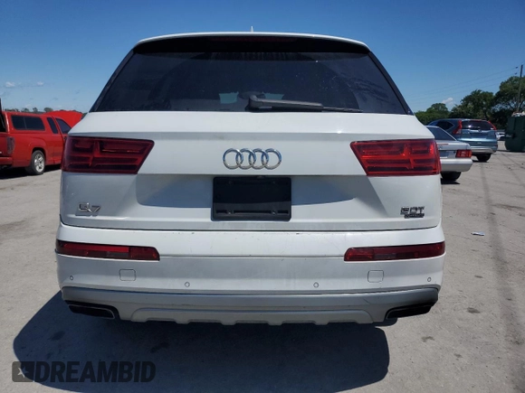 2017 Audi Q7 Premium Plus z VIN WA1LAAF77HD008549, wystawiony jako Copart lot #58007475 z przebiegiem 157 282 mil mil oraz Szkoda całkowita • Salvage title. Historia ofert i sprzedaży dostępna na DreamBid. Obrazek 6.
