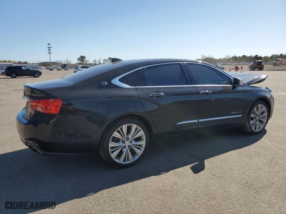 2015 Chevrolet Impala LTZ with VIN 2G1165S30F9291324, listed as a Copart auction lot 53556635 with 115,340 mi miles and Salvage Title. Bid and sale history available at carsss.com. Image 3.