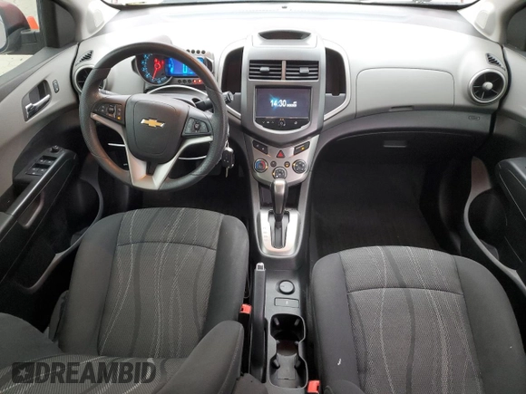 2016 Chevrolet Sonic LT with VIN 1G1JC6SH7G4121833, listed as a Copart auction lot 49496565 with 83,047 mi miles and Salvage Title. Bid and sale history available at carsss.com. Image 8.