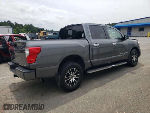 2020 Nissan Titan Platinum Reserve z VIN 1N6AA1EF1LN508633, wystawiony jako Copart lot #54740695 z przebiegiem 50 022 mil mil oraz Szkoda całkowita • Salvage title. Historia ofert i sprzedaży dostępna na DreamBid. Obrazek 3.