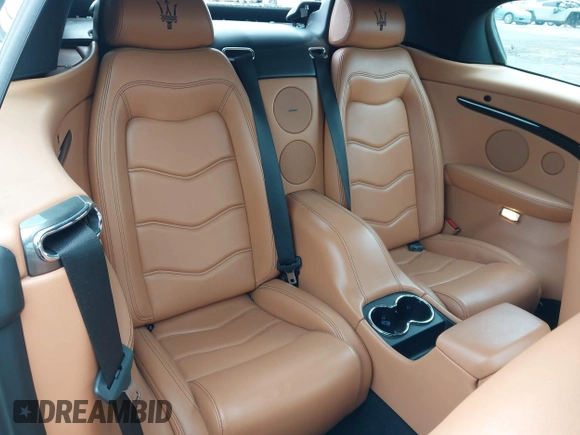 2014 Maserati GranTurismo Sport with VIN ZAM45MMA4E0078412, listed as a IAAI auction lot 42239631 with 31,392 mi miles and . Bid and sale history available at DreamBid. Image 8.