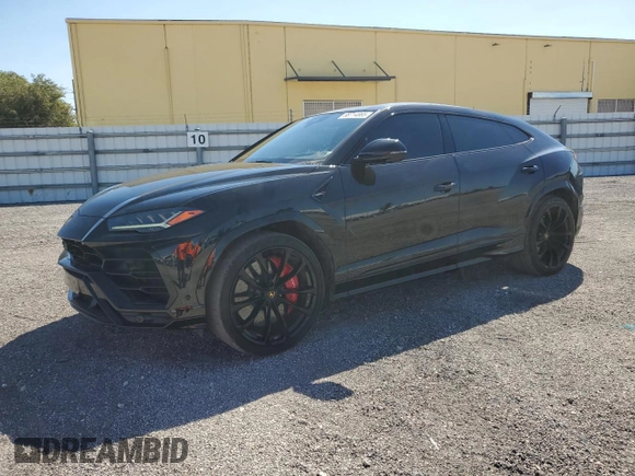 2019 Lamborghini Urus z VIN ZPBUA1ZL6KLA02282, wystawiony jako Copart lot #88714865 z przebiegiem 17 842 mil mil oraz Szkody całkowita. Historia ofert i sprzedaży dostępna na DreamBid. Obrazek 1.
