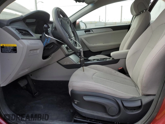 2016 Hyundai Sonata SE with VIN 5NPE24AF9GH323096, listed as a Copart auction lot 54190815 with 52,770 mi miles and Salvage Title. Bid and sale history available at carsss.com. Image 7.