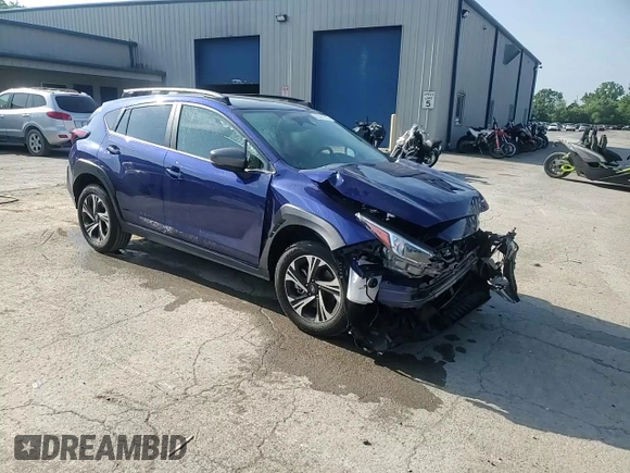 2024 Subaru Crosstrek Premium with VIN JF2GUADC6RH851135, listed as a Copart auction lot 62361015 with 10,840 mi miles and Salvage title. Bid and sale history available at DreamBid. Image 14.