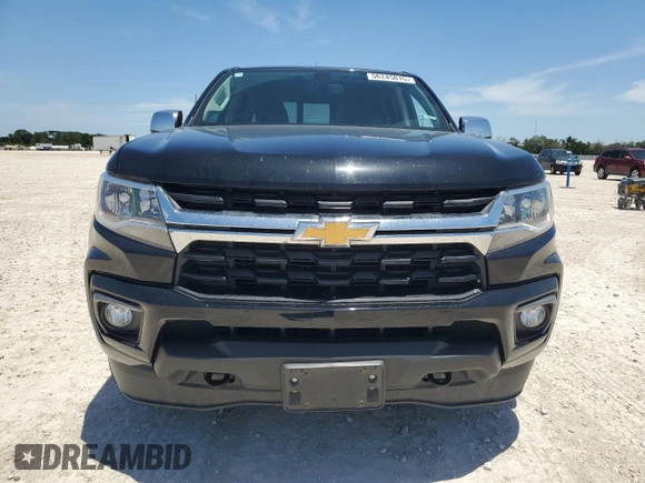 2021 Chevrolet Colorado 4WD LT with VIN 1GCGTCEN4M1216882, listed as a Copart auction lot 56245815 with 64,158 mi miles and Salvage title. Bid and sale history available at DreamBid. Image 5.