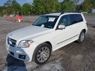 2010 Mercedes-Benz GLK GLK 350 with VIN WDCGG8HB3AF485743, listed as a IAAI auction lot 41998812 with 158,887 mi miles. Bid and sale history available at carsss.com. Image 2.