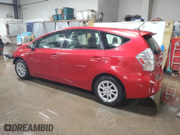 2012 Toyota Prius Two with VIN JTDZN3EU3C3099065, listed as a Copart auction lot 50734065 with 117,907 mi miles and Salvage Title. Bid and sale history available at DreamBid. Image 2.