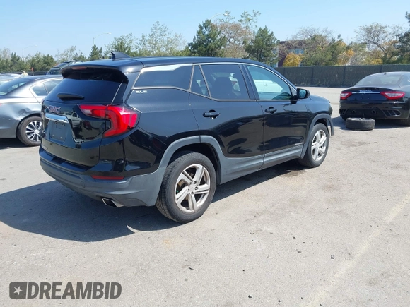 2018 GMC Terrain SLE with VIN 3GKALMEX8JL244173, listed as a IAAI auction lot 41882396 with 81,070 mi miles. Bid and sale history available at carsss.com. Image 4.