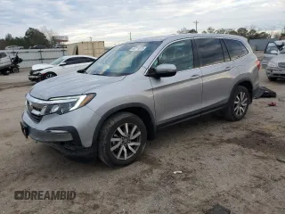 2021 Honda Pilot EX-L with VIN 5FNYF5H52MB009322, listed as a Copart auction lot 88711515 with 72,038 mi miles and Non Repairable. Bid and sale history available at carsss.com. Image 1.