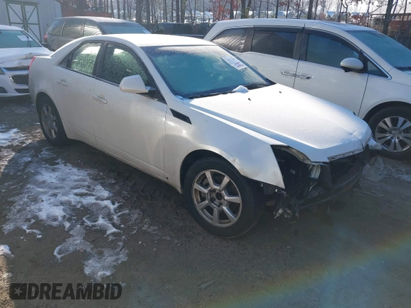2008 Cadillac CTS RWD w/1SA with VIN 1G6DF577680169180, listed as a IAAI auction lot 41373873 with 158,236 mi miles. Bid and sale history available at carsss.com. Image 1.
