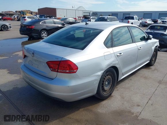2015 Volkswagen Passat Wolfsburg Edition with VIN 1VWAS7A32FC065629, listed as a IAAI auction lot 42461831 with 137,367 mi miles and . Bid and sale history available at DreamBid. Image 4.