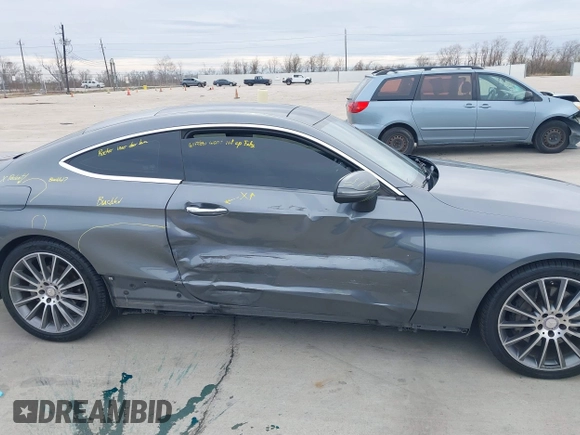 2017 Mercedes-Benz C 300 with VIN WDDWJ4JB4HF491024, listed as a IAAI auction lot 41328685 with 93,084 mi miles and . Bid and sale history available at carsss.com. Image 13.