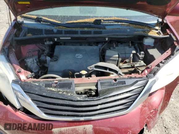 2012 Toyota Sienna LE AAS с VIN 5TDKK3DC0CS183801, выставлен на аукционе Copart как лот 58258035 с пробегом 291 299 миль миль и Чистый • Clean title. История ставок и продаж доступна на DreamBid. Изображение 12.